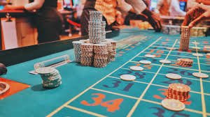 Live dealer studio with multiple camera angles showing blackjack table